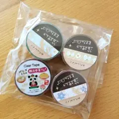 新品未使用品！古川紙工　マスキングテープ　箔押し　文具女子博限定パンダのサムネイル