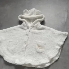 ジェラピケ　ベビーポンチョ フード付き　70〜80cm