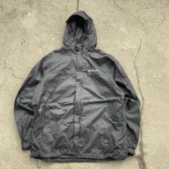 Columbia L ナイロン ジャケット ブラック マウンテンパーカー