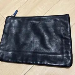 BURBERRY BLACK LABEL クラッチバッグ 黒