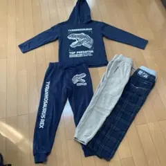 120男の子 冬服 まとめ売り スェット上下 セットアップ