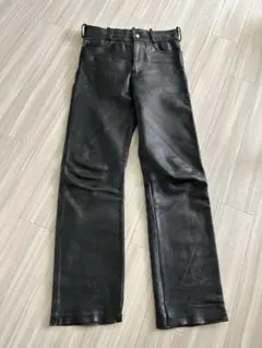 【美品‼️】TRICKYレザー パンツ 牛革 バイカー ブラック 黒 L 美品‼️】TRICKYレザー パンツ 牛革 バイカー ブラック 黒 L - メルカリ