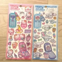 平成はっぴーフォン　シール　2点セット