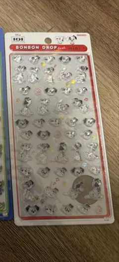 【正規品】ディズニー ボンボンドロップシール ミニ 101匹ワンちゃん