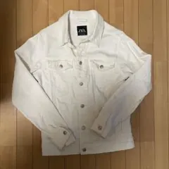 ZARA ホワイトデニムジャケット