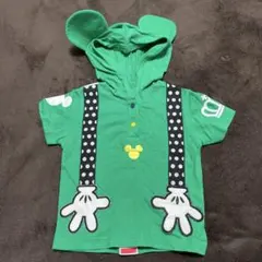 BABYDOLL ミッキー　フード付きTシャツ