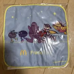 マクドナルド 福袋 2026 ハンドタオル 青 Francfranc