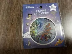 ディズニー　フレークステッカー　ホログラム