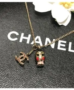 レア　CHANEL シャネル ネックレス ドールヘッド ココマーク 2025年最新】シャネル ココ ネックレス 人形の人気アイテム