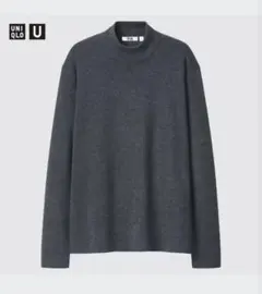 UNIQLO U メリノブレンドモックネックセーター（長袖） XXL