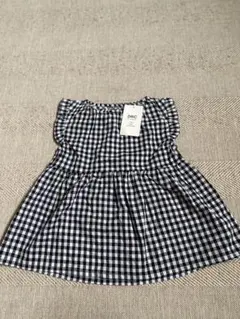 DRCチェック柄トップス120cm