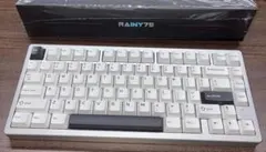 WOBKEY Rainy75 キーボード Color系モデル シルバーR