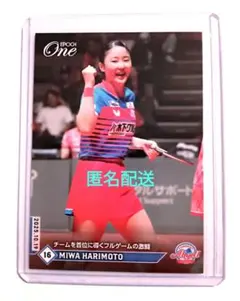 エポックワン【張本美和】／2025−041 T.LEAGUE 卓球