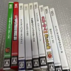 Wii ソフト　9本セット　まとめ大量　マリオ　ゼルダ　太鼓の達人　カービィ