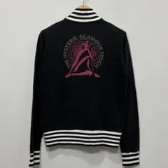 ヒステリックグラマー ガール プリント トラック ジャケット M リブ ボーダー