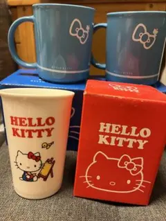 【新品未使用】ハローキティ ローソンコラボ マグ 3点セット