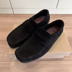 CLARKS WALLABEE LOAFER SUEDE UK8/26cm