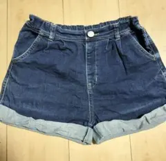 MUJIショートパンツ　130 デニム