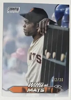 【30シリ】ウィリー・メイズ　2024 stadium Club Chrome