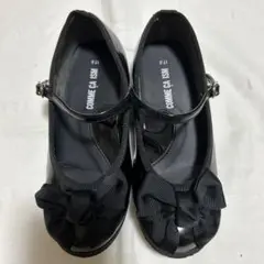 コムサイズム　17㎝フォーマルシューズ