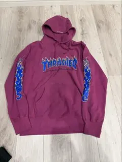 シュプリーム supreme 슬러셔 콜라보 까마귀 M