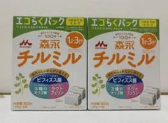 森永 チルミル エコらくパック 800g 2箱セット - メルカリ