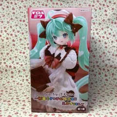 【未開封】初音ミク　チロルチョコ　フィギュア　プライズ品　箱付き