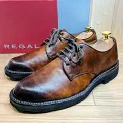 新品未使用 REGAL リーガル JV60 ウィングチップ ブラウン 25cm - メルカリ
