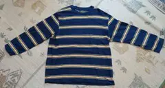 UNIQLO　長袖　ボーダー柄　XL　メンズ