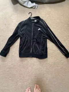 NIKE ベロア トラックジャケット ブラック XL