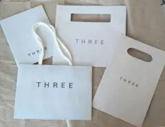 THREE ショップ袋 セットのサムネイル