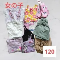 女の子用トップスセット 120 夏服　半袖　タンクトップ　キャミソール　女子