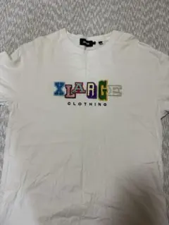 XLARGE 刺繍ロゴ Tシャツ ホワイト