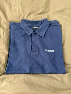 XLARGE ネイビー ポロシャツ XL