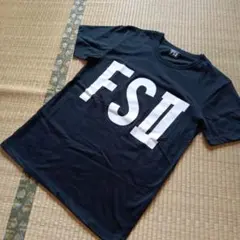 大野智 FSⅡ ロゴプリント Tシャツ ブラックのサムネイル