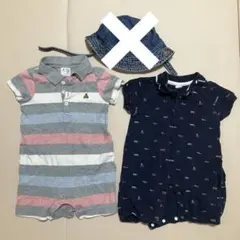 ベビー服　まとめ売り　半袖ロンパース