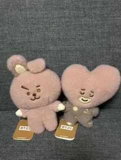 BT21 ぬいぐるみ マスコット　ラテカラー　COOKY TATA BTS