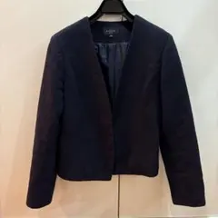 ketty ノーカラージャケット M ネイビー 卒業式　入学式　セレモニー