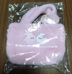 つぶらな瞳の仲間達 ふわふわトートバッグ