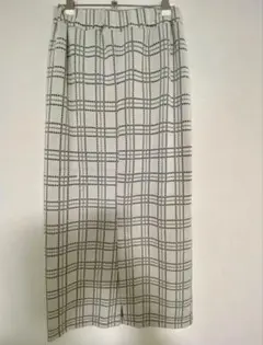 【備品】チェックスカート　タイトスカート