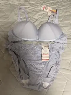 ブラジャー ショーツ セットアップ ライトブルーのサムネイル