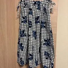 【新品⭐︎タグ付き】ビュルデサボン 椿柄スカート Fサイズのサムネイル