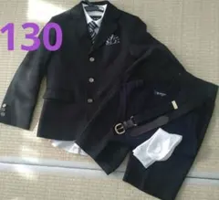 130サイズ ブラックフォーマルスーツセット