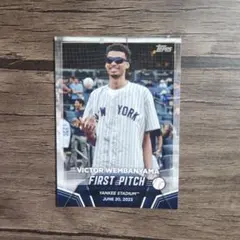 Topps Victor Wembanyama First Pitch カード