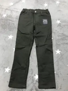 ベベ　ダークグリーン ロングパンツ 110cm