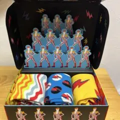 【新品・未使用品】Happy Socks Bowie 3足セット