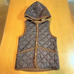 ♡美品♡ LAVENHAM ラベンハム ベスト フード リバーシブル リバティ