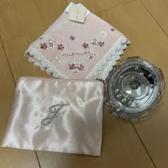 値下げしました！ハンカチおつけします！ジルスチュアートミラーポーチセット