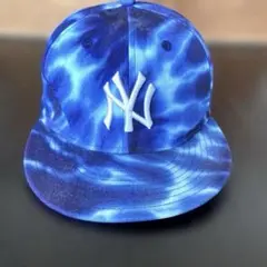 ニューヨーク・ヤンキース ベースボールキャップ /青/白/ ONE SIZU