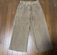 SHEIN ブラウンデニム